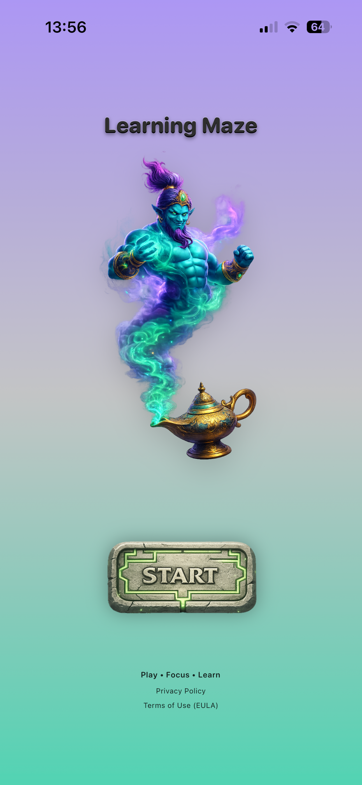 Level complete screen